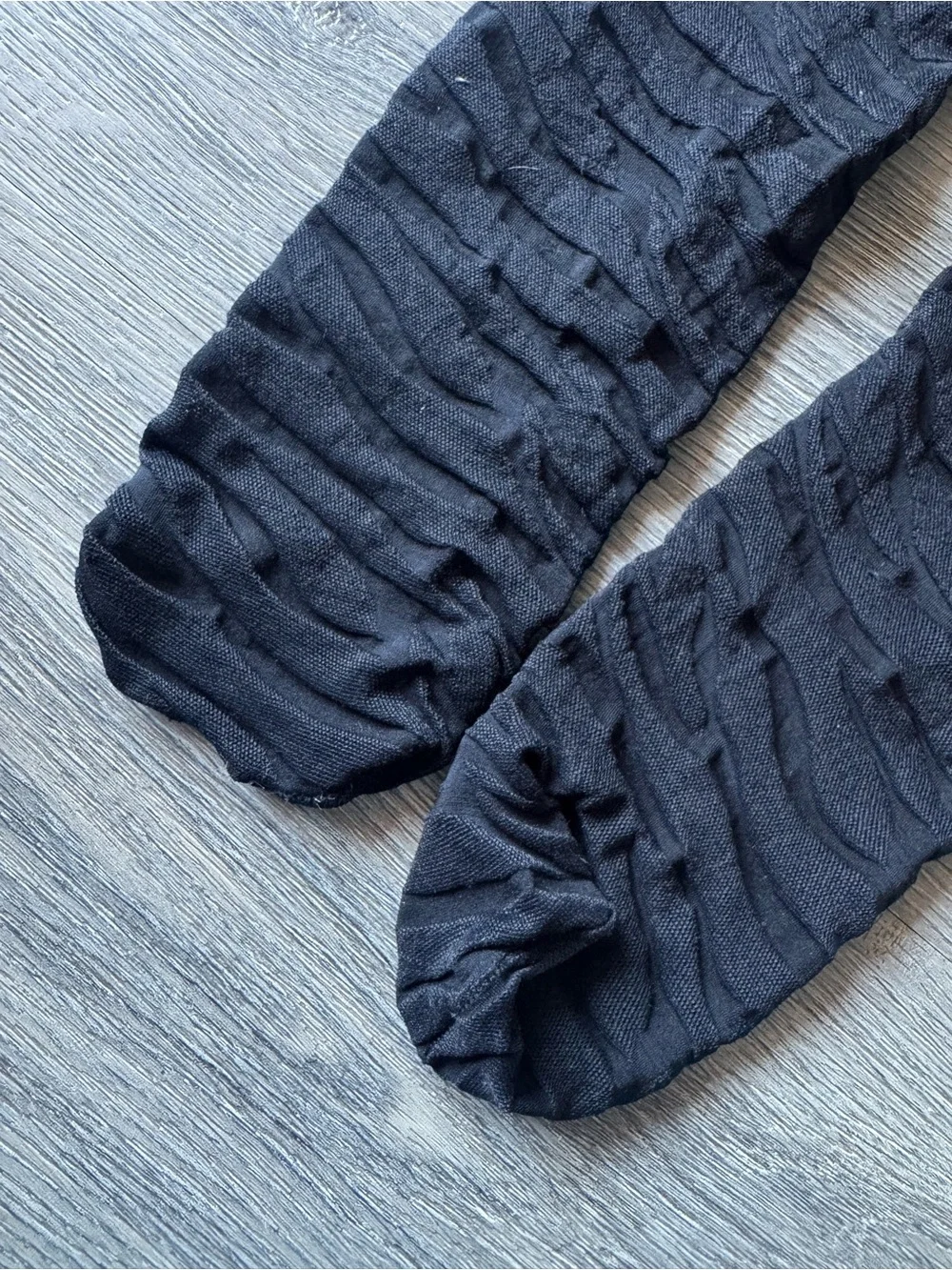 Sheer Zebra Pattern Lace Socks